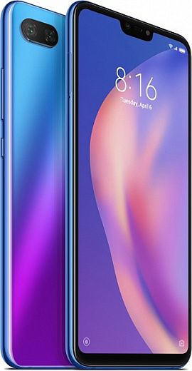 Смартфон Xiaomi Mi 8 Lite 64Gb (синий)